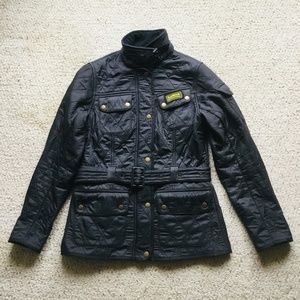 Woman’s Barbour International Quilted Jacket